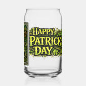 Gruseliges und dunkles St.-Patricks-Tag-Design Dosenglas (Links)