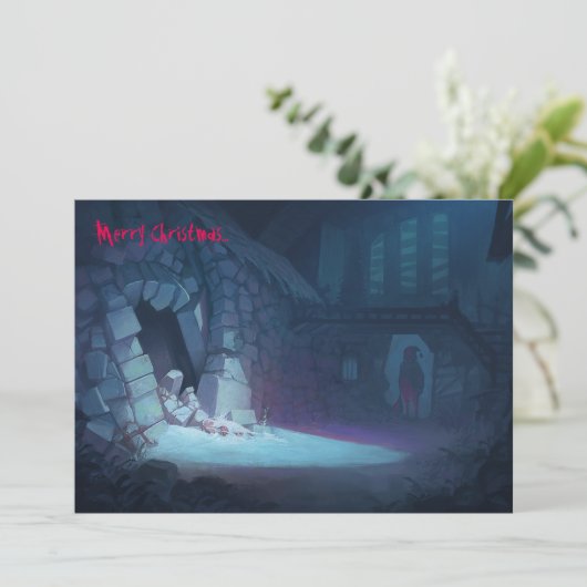 Gruseliges Weihnachten (Stehend Vorderseite)