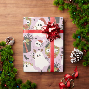 Gruseliges Weihnachten Geschenkpapier