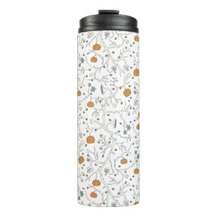 Gruseliges Weinmotiv für Halloween Thermosbecher