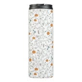 Gruseliges Weinmotiv für Halloween Thermosbecher (Rückseite)