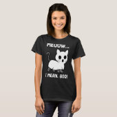 Gruselkatze Halloween T-Shirt (Vorne ganz)