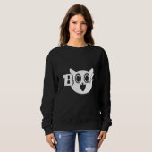 Gruselkatze Sweatshirt (Vorne ganz)