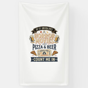 Gruselkinopizza Bier Lustig Halloween_1 Banner