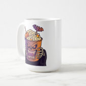 Gruselnacht Halloween Kaffeetasse (Vorderseite Links)