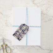 Gruselpuppen-Geschenkpapier Geschenkanhänger (Mit Garn)