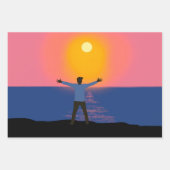 Gruß an die Sonne Geschenkpapier Set (Vorderseite 3)