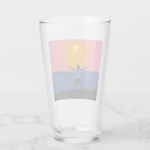 Gruß an die Sonne Glas (Rückseite)
