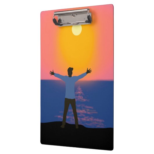 Gruß an die Sonne Klemmbrett (Links)