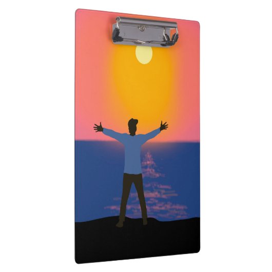 Gruß an die Sonne Klemmbrett (Rechts)