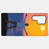 Gruß an die Sonne Samsung Galaxy Hülle (Rückseite (Horizontal))