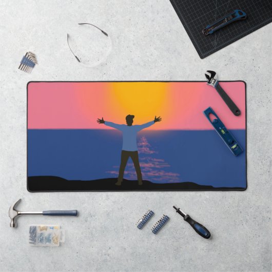 Gruß an die Sonne Schreibtischunterlage (Arbeitsplatz)