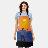 Gruß an die Sonne Schürze (Getragen)