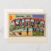 Gruß aus Arizona Große Briefkarte Postkarte (Vorne/Hinten)