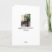 Gruß aus BC, Kanada/ Karte (Rückseite)