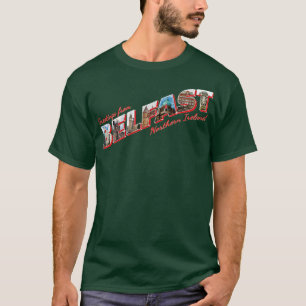 Gruß aus Belfast in Nordirland Vintag T-Shirt