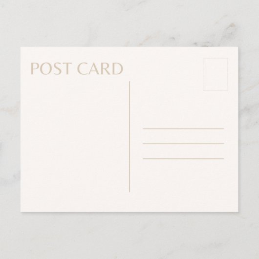 Gruß aus Brüssel Postcard Postkarte (Rückseite)