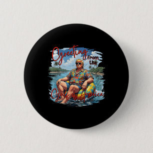 Gruß aus dem Golf von Amerika Trump Patrio Button