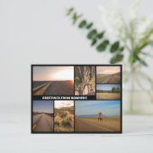 Gruß aus dem Nichts Postkarte (Stehend Vorderseite)