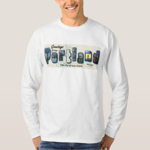 Gruß aus dem Portland Basic Long Sleeve T - Shirt