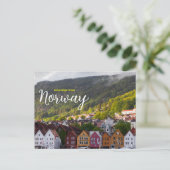 Gruß aus der Landschaftlichen Landschaft Norwegens Postkarte (Stehend Vorderseite)