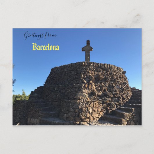 Gruß aus der Postkarte Barcelona (Vorderseite)