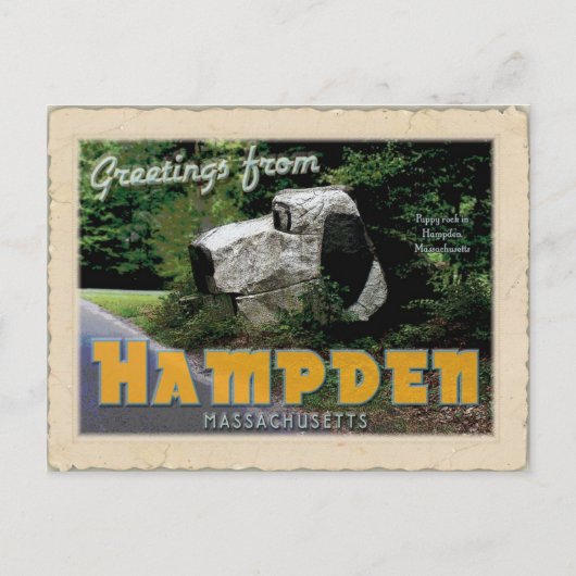Gruß aus der Postkarte Hampden (Vorderseite)