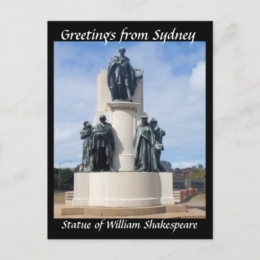Gruß aus der Postkarte von Sydney (Vorderseite)