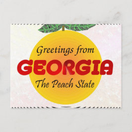 Gruß aus Georgien Postkarte