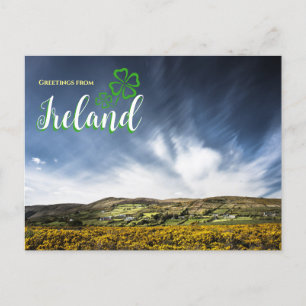 Gruß aus Irland Landschaftlich Postcard Postkarte