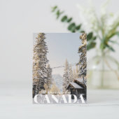 Gruß aus Kanada Postkarte (Stehend Vorderseite)