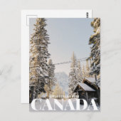 Gruß aus Kanada Postkarte (Vorne/Hinten)