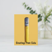 Gruß aus Kuba, Kuba-Cigar-Foto Postkarte (Stehend Vorderseite)