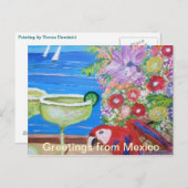 Gruß aus Mexiko Postcard Postkarte (Vorne/Hinten)