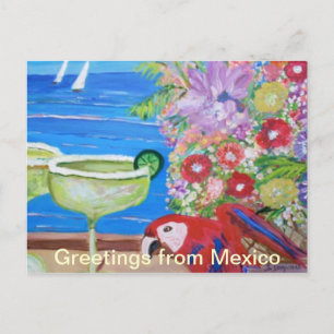 Gruß aus Mexiko Postcard Postkarte