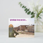 Gruß aus Mexiko Postkarte (Stehend Vorderseite)