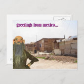 Gruß aus Mexiko Postkarte (Vorne/Hinten)