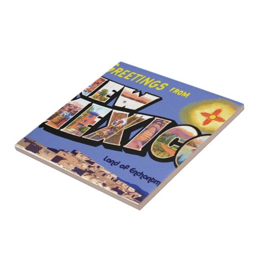 Gruß aus New Mexico Fliese (Seite)