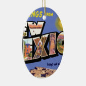 Gruß aus New Mexico Keramikornament (Rechts)