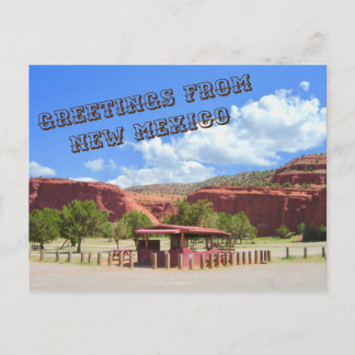 Gruß aus New Mexico Postcard Postkarte