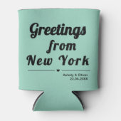 Gruß aus New York - Brauchtum Dosenkühler (Vorderseite)