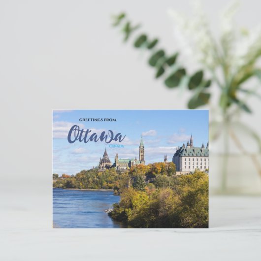 Gruß aus Ottawa Canada Landschaftlich Postcard Postkarte (Stehend Vorderseite)