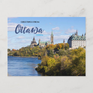 Gruß aus Ottawa Canada Landschaftlich Postcard Postkarte