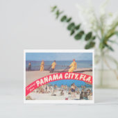 Gruß aus Panama City Florida Vintag Postkarte (Stehend Vorderseite)