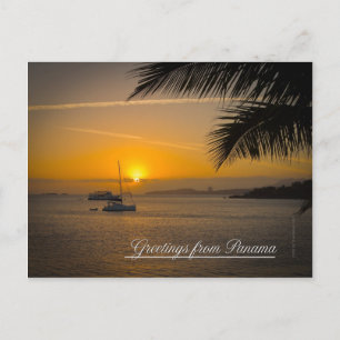 Gruß aus Panama Postkarte
