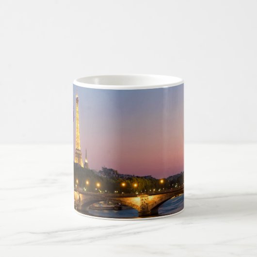 Gruß aus Paris Frankreich Eiffel Tower Tasse Cup (Mittel)