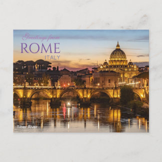 Gruß aus Rom Italien Postcard Landschaftlich Postkarte