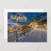 Gruß aus Salzburg Austria Postcard Postkarte (Vorne/Hinten)
