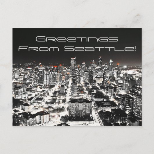 Gruß aus Seattle, Postkarte (Vorderseite)