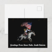 Gruß aus Sioux Falls, South Dakota Postcard Postkarte (Vorne/Hinten)